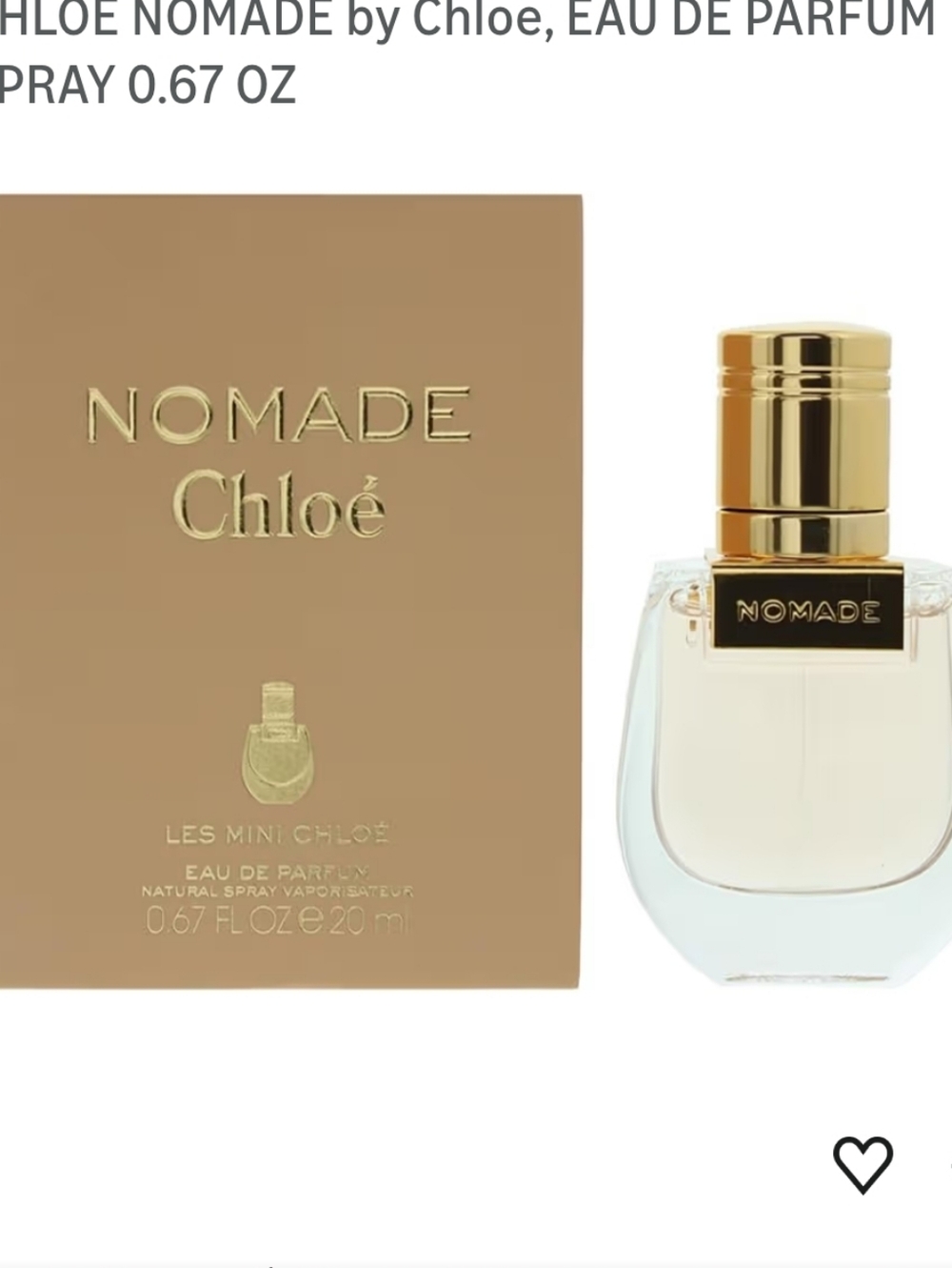 Nomade Chloé Eau de Parfum - Pink Box